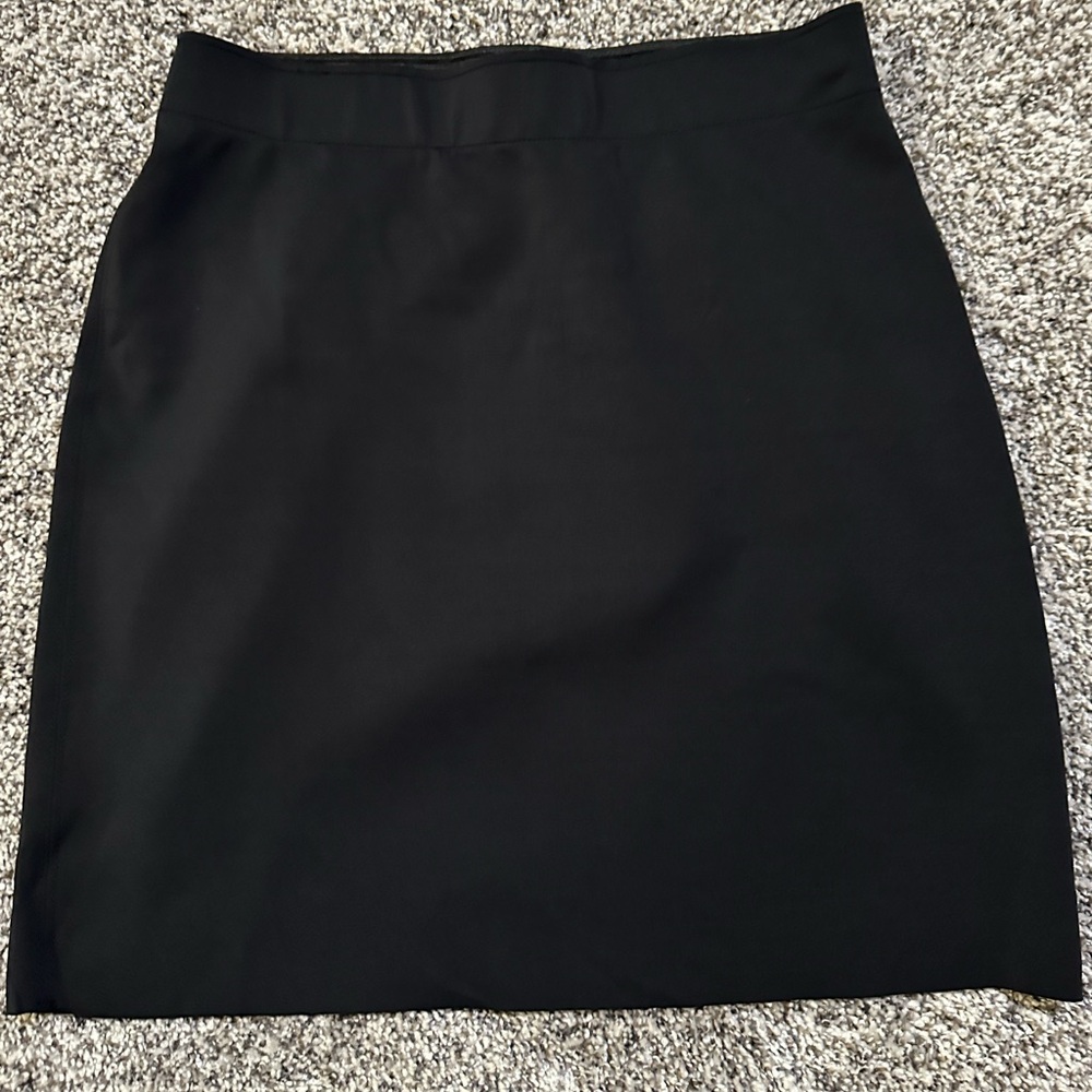 Olivaceous Classic Black Pencil Skirt